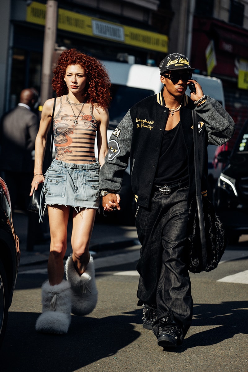 ストリートスタイル : パリ・ファッションウィーク 2025年春夏 Paris Fashion Week Men's SS25 Street Style dior wales bonner louis vuitton cowboy kidsuper loewe jonathan anderson i told ya asap rocky awge amiri issey miyake lemaire