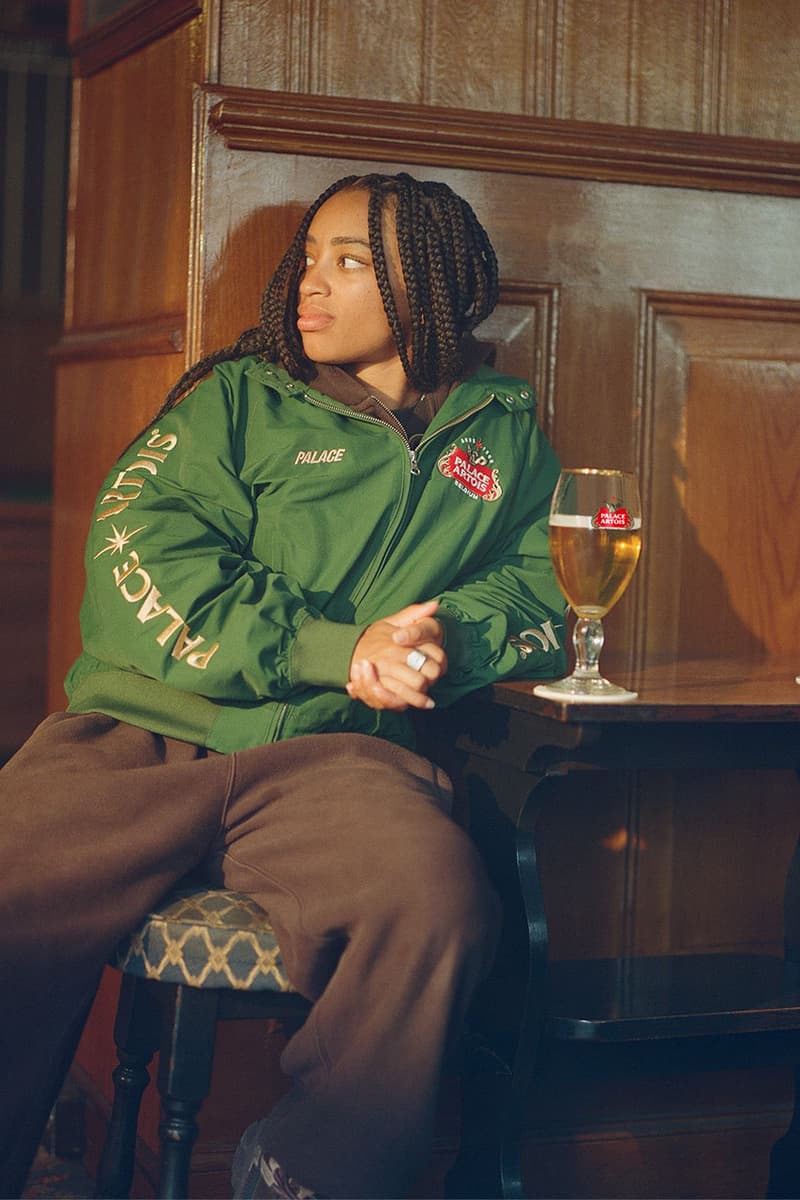 パレス スケートボードとステラ アルトワが再びコラボレーションを発表 Palace Skateboards Stella Artois Collaboration Fashion Style Wimbledon Tennis Pub Culture London Streetwear Hoodie Pint Beer