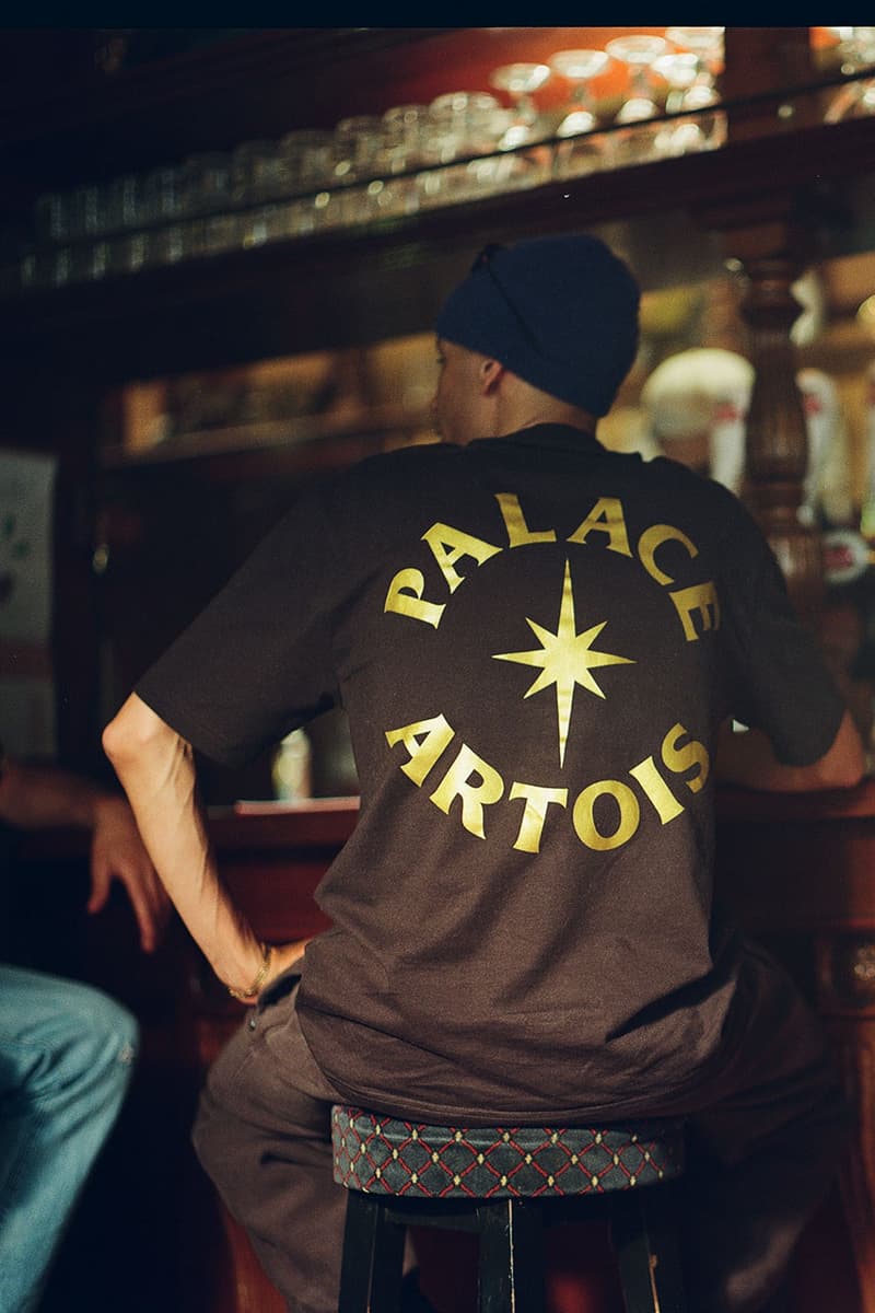 パレス スケートボードとステラ アルトワが再びコラボレーションを発表 Palace Skateboards Stella Artois Collaboration Fashion Style Wimbledon Tennis Pub Culture London Streetwear Hoodie Pint Beer