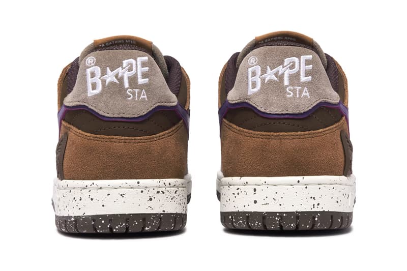 ア・ベイシング・エイプからアウトドア仕様の SK8 STA が登場 BAPE Introduces Outdoor Adventure-Inspired SK8 STA Footwear