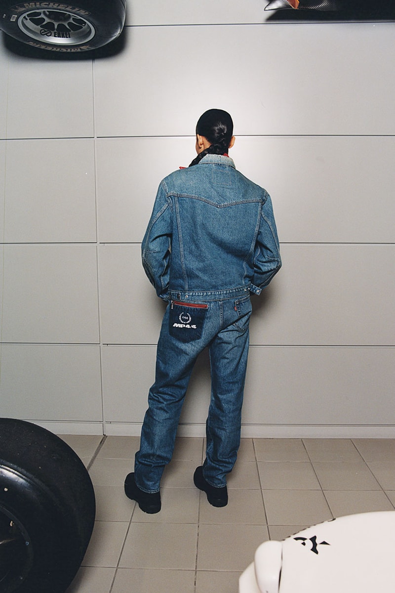 リーバイスとマクラーレンのレーシングチームがコラボレーションを発表 levis mclaren racing collection release info
