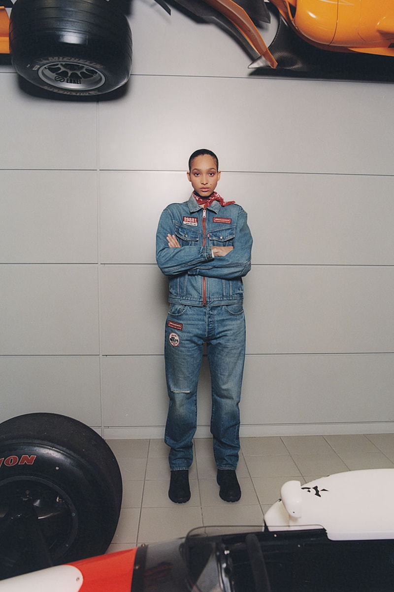 リーバイスとマクラーレンのレーシングチームがコラボレーションを発表 levis mclaren racing collection release info