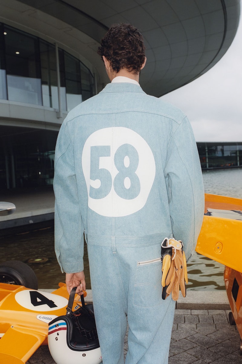 リーバイスとマクラーレンのレーシングチームがコラボレーションを発表 levis mclaren racing collection release info