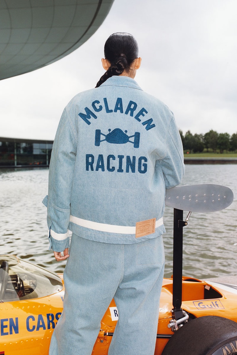 リーバイスとマクラーレンのレーシングチームがコラボレーションを発表 levis mclaren racing collection release info