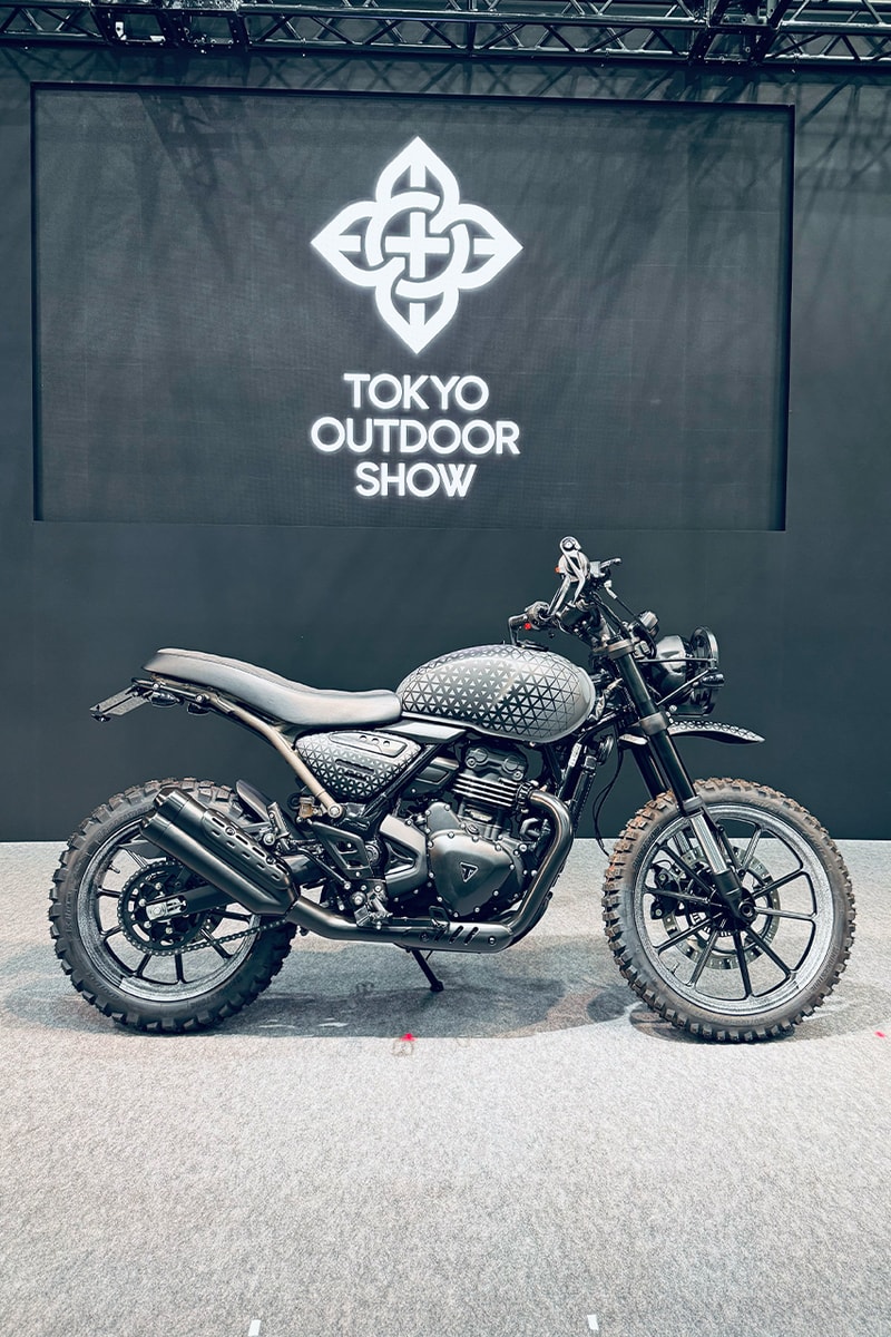 トライアンフxホワイトマウンテニアリングのコラボバイク第1弾の正体 White Mountaineering triumph