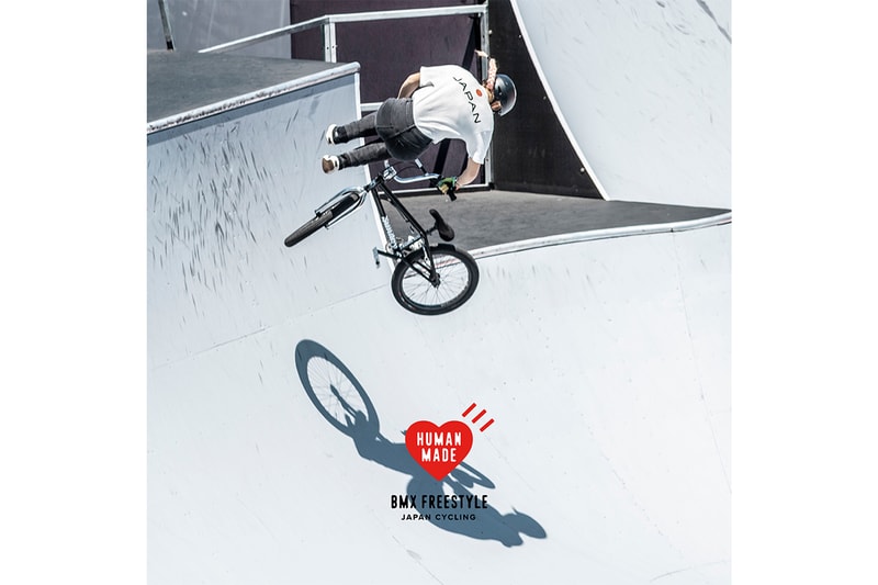 ヒューマン メイドが BMX フリースタイル日本代表チームのオフィシャルサプライヤーに就任 HUMAN MADE is the official supporter of BMX freestyle riders representing Japan