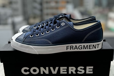 藤原ヒロシの率いる fragment design x Converse Jack Purcell フレンズ & ファミリーモデルをチェック