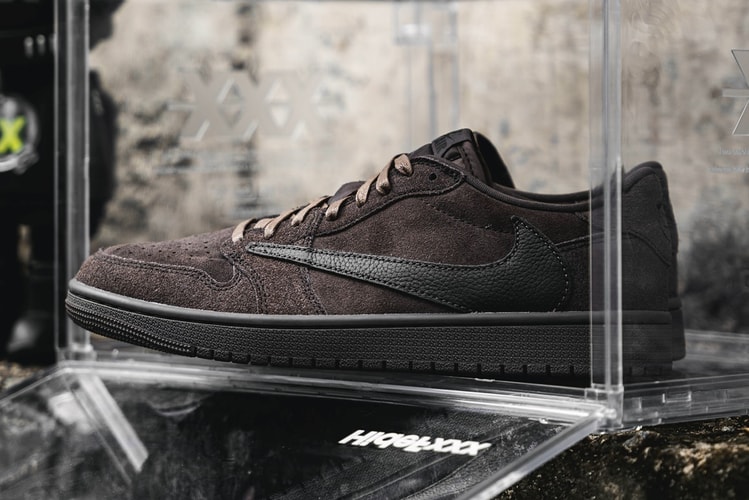 トラヴィス・スコット x Air Jordan 1 Low の新色 “Velvet Brown” の最新ビジュアルが浮上