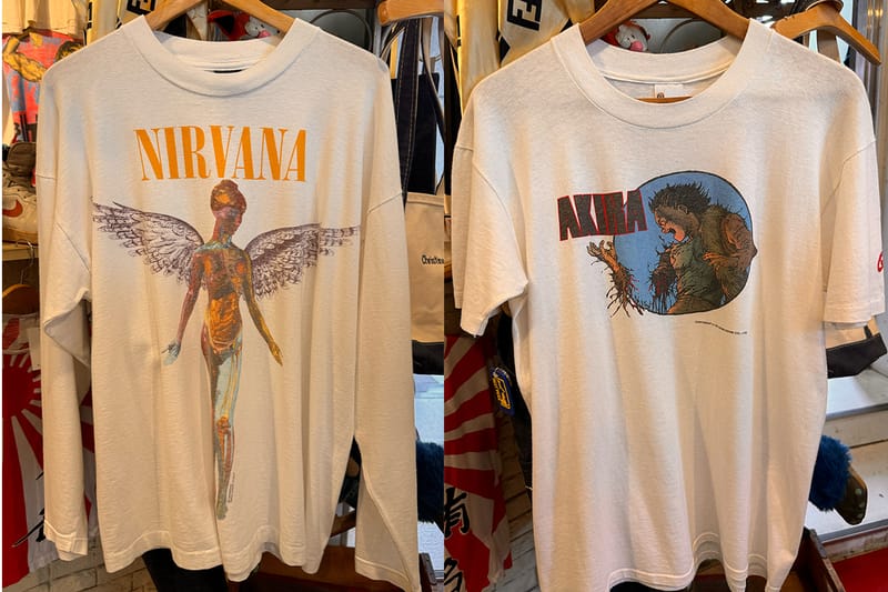 古着屋 What'z up 原宿店がニルヴァーナのヴィンテージTシャツなど全品セール中