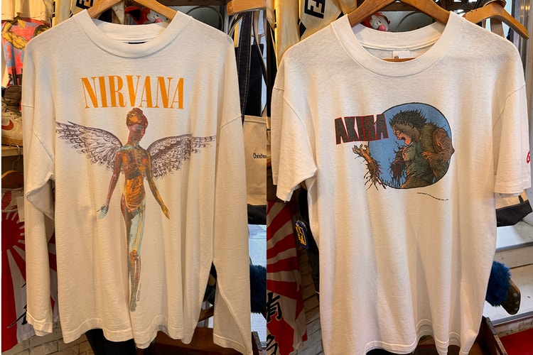 古着屋 What'z up 原宿店がニルヴァーナのヴィンテージTシャツなど全品セール中