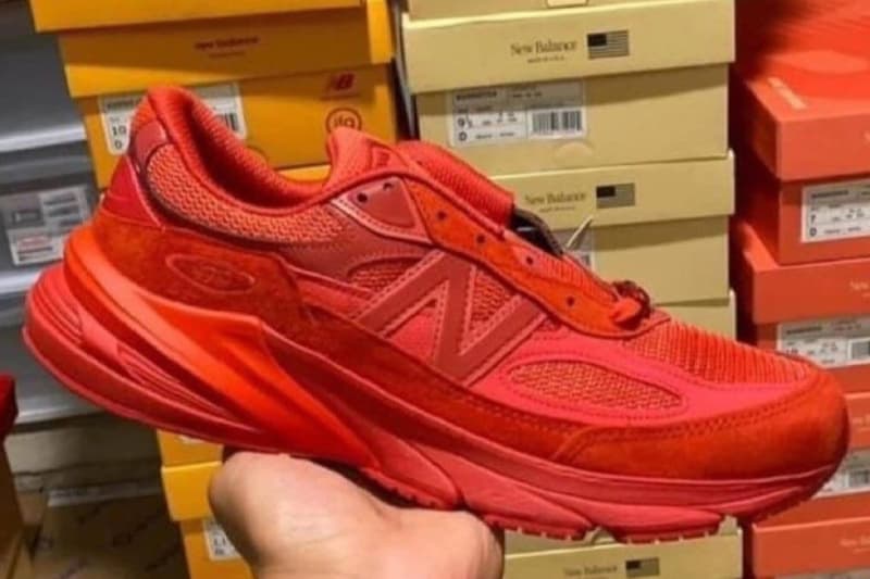 ジョー・フレッシュグッズがニューバランスとのコラボ990v6の別カラーウェイを公開 joe freshgoods new balance 990v6 all red october collaboration first look official release date info photos price store list buying guide