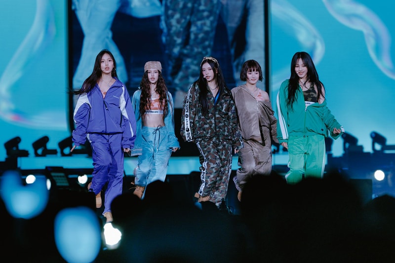 ニュージーンズが着用したア・ベイシング・エイプの最新コレクションをチェック NewJeans  A BATHING APE®️ 2024 autumn winter collection info