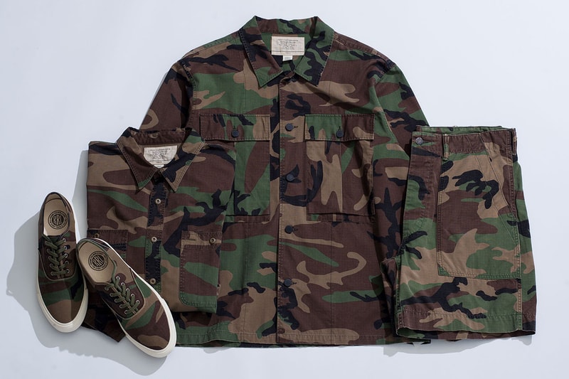 ロンハーマンより最新のダブルアールエル別注コレクションが登場 double rl for ron herman camo collection release info