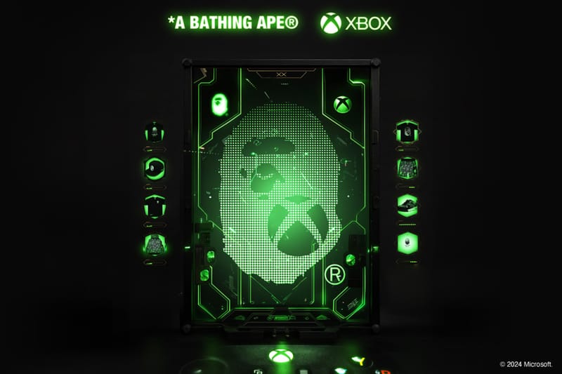 A BATHING APE® が人気の家庭用ゲーム機シリーズ Xbox とのコラボコレクションを発表
