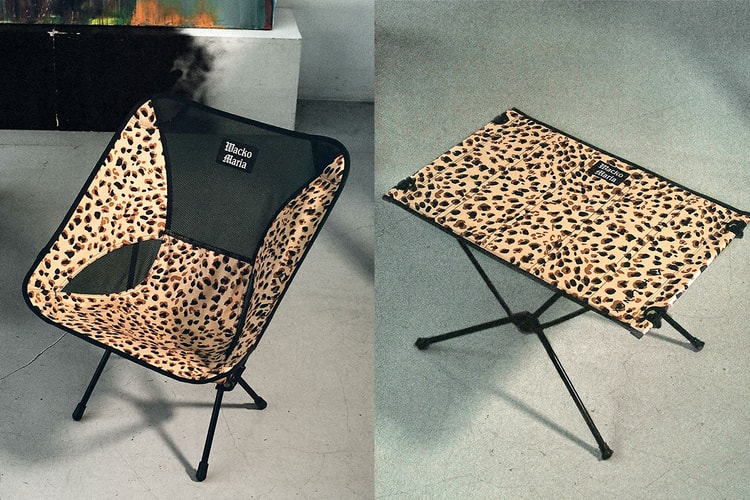 WACKO MARIA が Helinox とのコラボレーションを発表