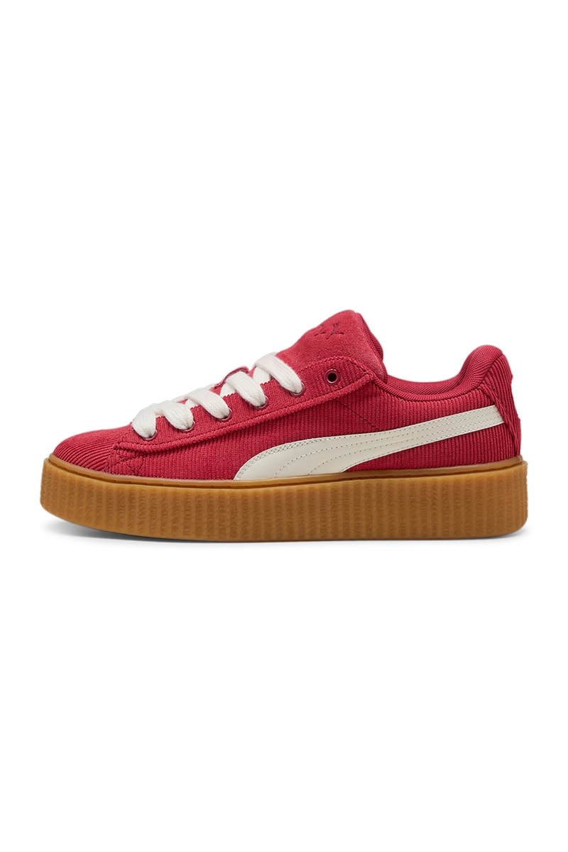 リアーナによるフェンティxプーマが新作クリーパーファティコーデュロイを発売 fenty x puma creeper phatty corduroy release info
