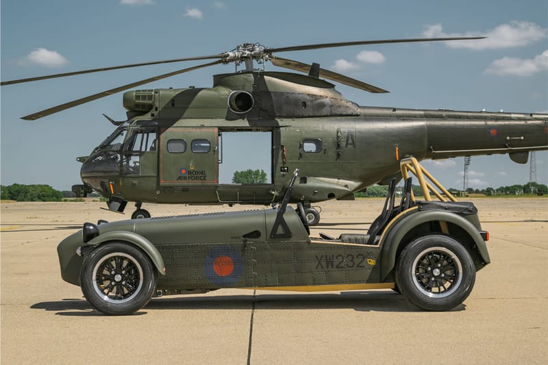 Caterham とイギリス空軍が提携して特別仕様の“セブン 360R”を発表