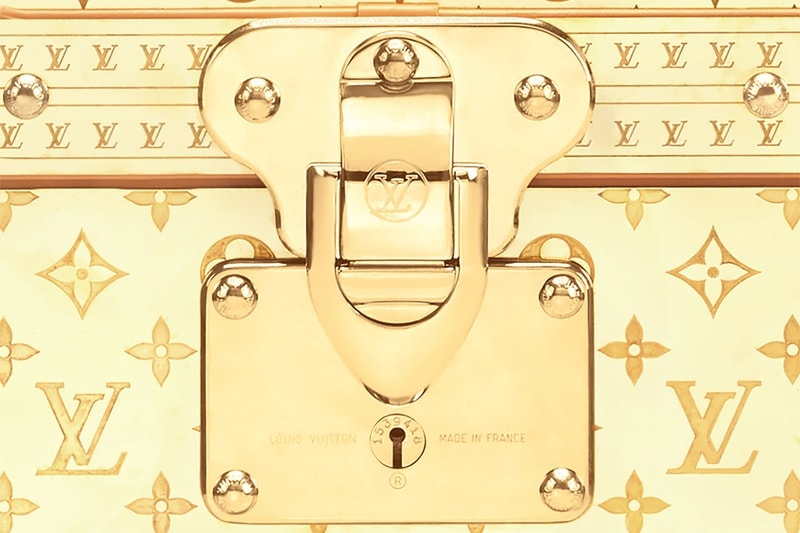 Louis Vuittonが伝統的なトランク Courrier Lozine 110 LV Brass を発表　Louis Vuitton Reveals the Courrier Lozine 110 LV Brass Trunk