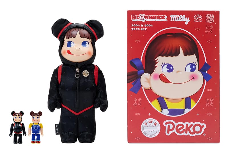 POTR がペコちゃんの表情をあしらったコラボ BE@RBRICK を発売
