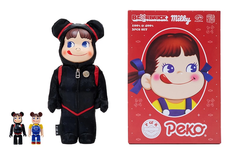 POTR がペコちゃんの表情をあしらったコラボ BE@RBRICK を発売