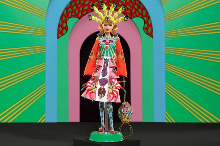 田名網敬一の立体的なアートワークが随所に施された異色のバービーが誕生