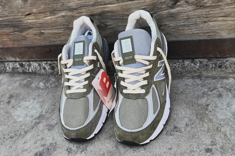 エメレオンドレxニューバランスによる最新コラボ 990v4 “オリーブ”が登場 First Look at the Aimé Leon Dore x New Balance 990v4 "Olive" ald nb collaborations