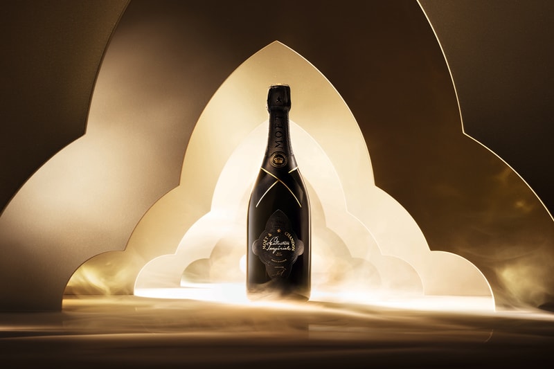 ダニエル・アーシャムがモエ・エ・シャンドンの新作プレスレージシャンパンのためにアートピースを制作 daniel arsham Moët & Chandon