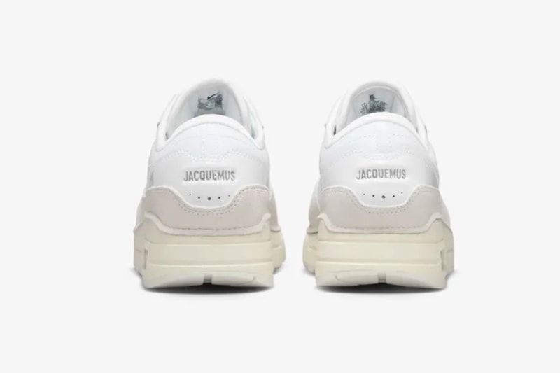 ジャックムスxナイキによる最新コラボフットウェア エアマックス1の発売情報が解禁 jacquemus nike air max 1 release info