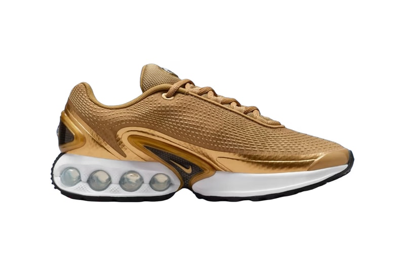 ナイキエアマックスDnからメタリックゴールドのディテールが目を惹く新色が登場 Check Out the Nike Air Max DN “Golden Bullet" Footwear
