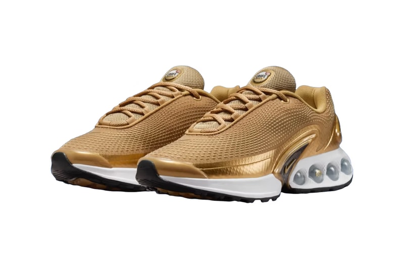 ナイキエアマックスDnからメタリックゴールドのディテールが目を惹く新色が登場 Check Out the Nike Air Max DN “Golden Bullet" Footwear