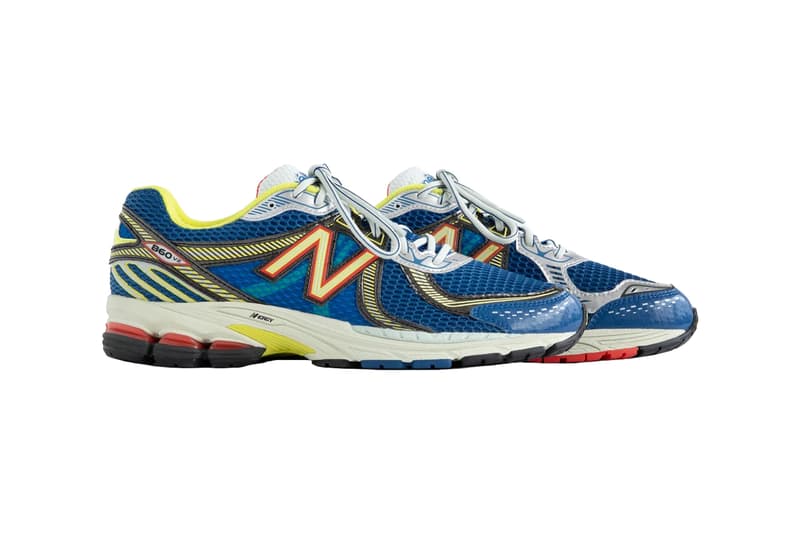 エメ レオン ドレがニューバランスとの最新コラボモデル 860v2 を発表 Aimé Leon Dore New Balance 860v2 SS25 Release Info date store list buying guide photos price pre-order blue red white and green