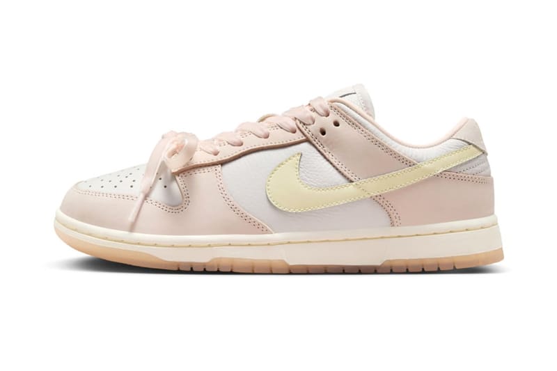 Nike からリボンを飾った新作 Dunk Low “Pink/Ribbon Laces”が登場