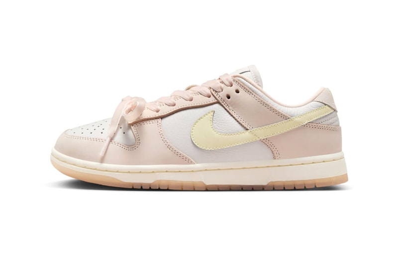 ナイキからリボンを飾った新作ダンクロー “ピンク/リボンレース”が登場 Nike Dunk Low Pink Ribbon Laces FB7910-601 Release Info