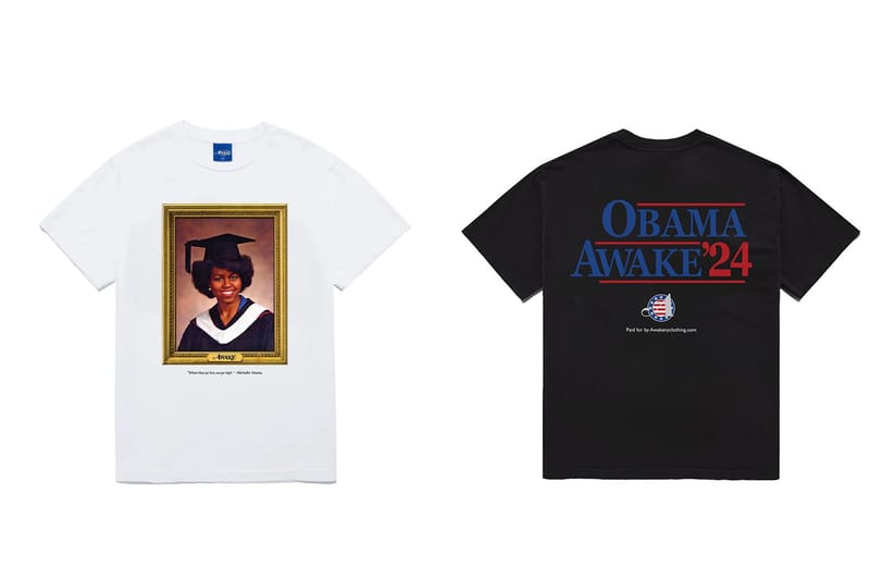 Awake NY がミシェル・オバマの米大統領選出馬を煽るTシャツを発売