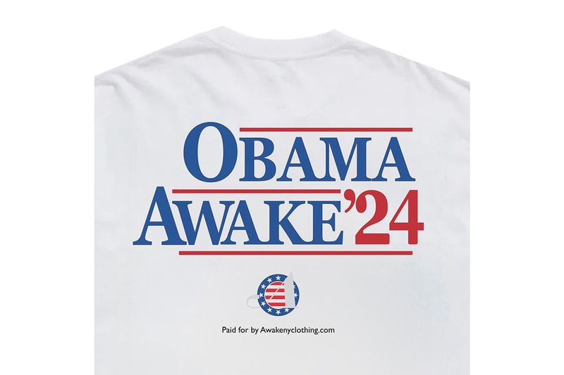 アウェイク NY がミシェル・オバマの米大統領選出馬を煽るTシャツを発売 AWAKE NY Michelle Obama tee release info