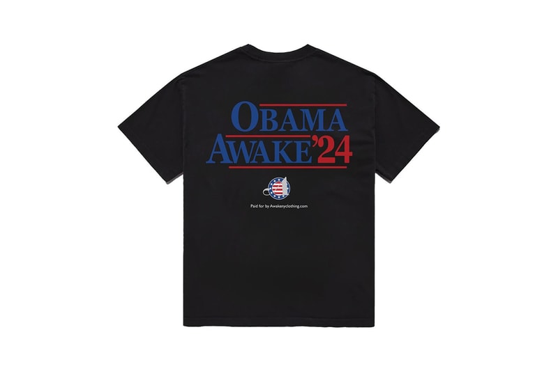 アウェイク NY がミシェル・オバマの米大統領選出馬を煽るTシャツを発売 AWAKE NY Michelle Obama tee release info