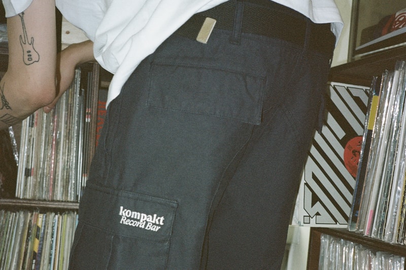 コンパクトレコードバーのアパレルアイテムがHBXにて発売 Kompakt Record Bar Brand Launch HBX Release Info