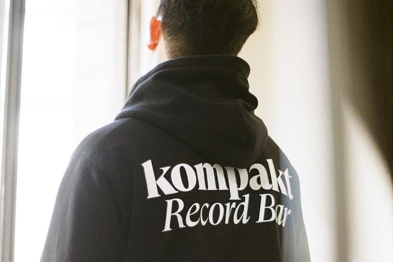 コンパクトレコードバーのアパレルアイテムがHBXにて発売 Kompakt Record Bar Brand Launch HBX Release Info