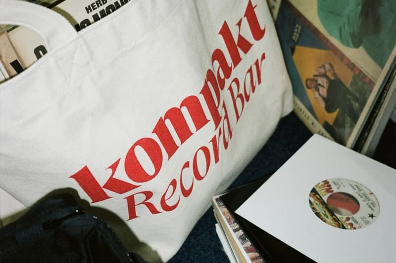 コンパクトレコードバーのアパレルアイテムがHBXにて発売 Kompakt Record Bar Brand Launch HBX Release Info