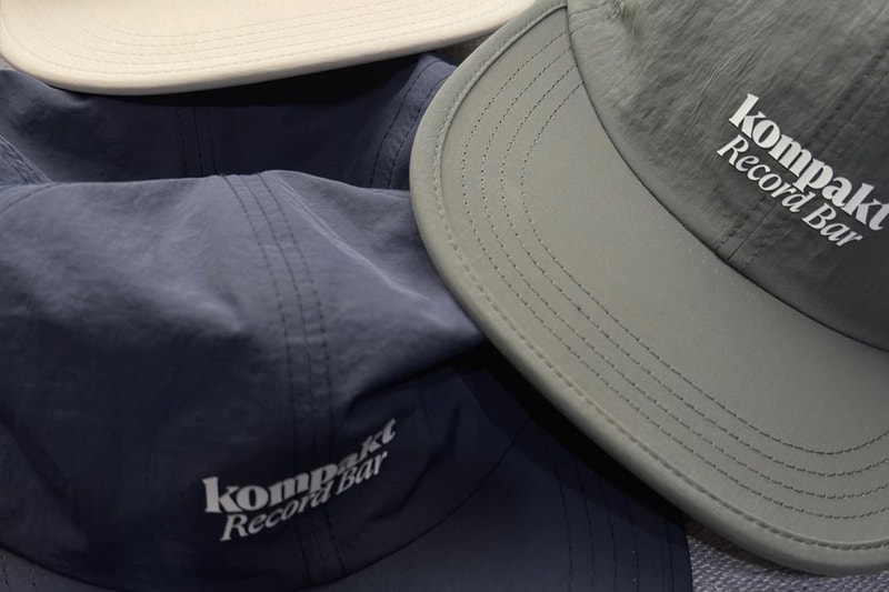 コンパクトレコードバーのアパレルアイテムがHBXにて発売 Kompakt Record Bar Brand Launch HBX Release Info