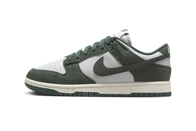 ナイキ ダンクロー ネクストネイチャーにグリーンスエードが登場予定 Nike Dunk Low Next nature "Green Suede"  Nike Dunk Low Next Nature Green Suede HJ7673-002 Release Info
