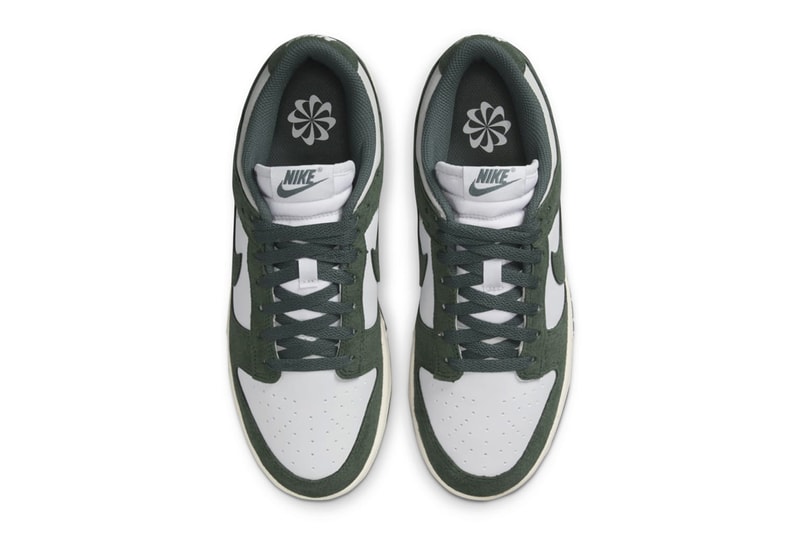 ナイキ ダンクロー ネクストネイチャーにグリーンスエードが登場予定 Nike Dunk Low Next nature "Green Suede"  Nike Dunk Low Next Nature Green Suede HJ7673-002 Release Info