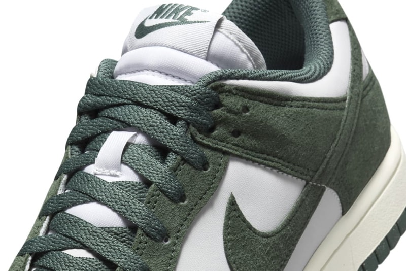ナイキ ダンクロー ネクストネイチャーにグリーンスエードが登場予定 Nike Dunk Low Next nature "Green Suede"  Nike Dunk Low Next Nature Green Suede HJ7673-002 Release Info