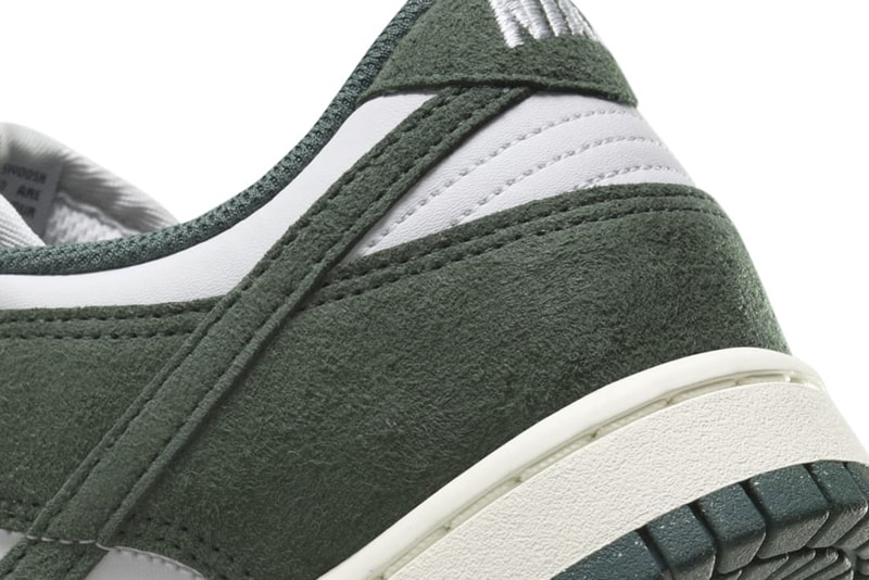 ナイキ ダンクロー ネクストネイチャーにグリーンスエードが登場予定 Nike Dunk Low Next nature "Green Suede"  Nike Dunk Low Next Nature Green Suede HJ7673-002 Release Info