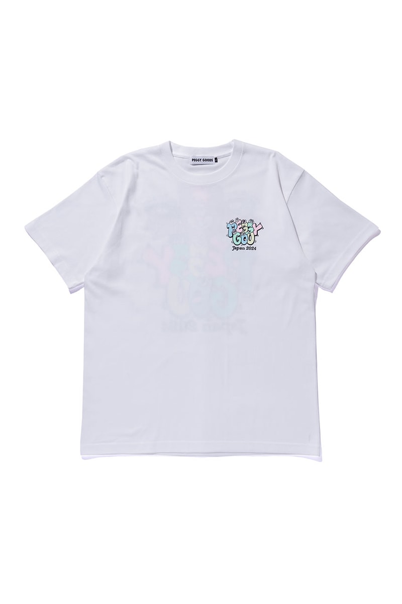 ペギー・グーの来日を記念してヴェルディ描き下ろしのコラボTシャツが登場 peggy gou visit to japan verdy collbo t shirt release info
