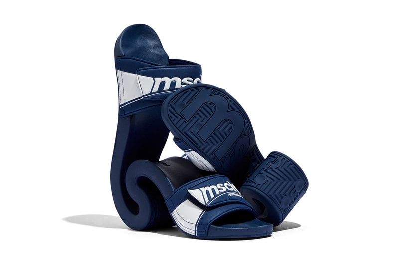 ミスチーフから2つのラバースライドを繋げたかのような新作フリップド フロップが登場 MSCHF Hops Into Heels With “Flipped Flop” Footwear 
