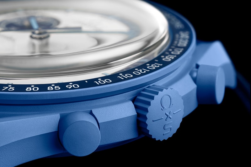 オメガ x スウォッチ ムーンスウォッチに“ブルームーン”から着想を得た新作が登場 OMEGA SWATCH Bioceramic MoonSwatch MISSION TO THE SUPER BLUE MOONPHASE release info