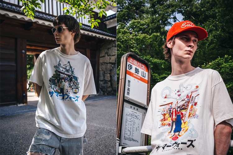 ©SAINT Mxxxxxx と GEEKS RULE による『サマーウォーズ』とのトリプルコラボTシャツを2型発売