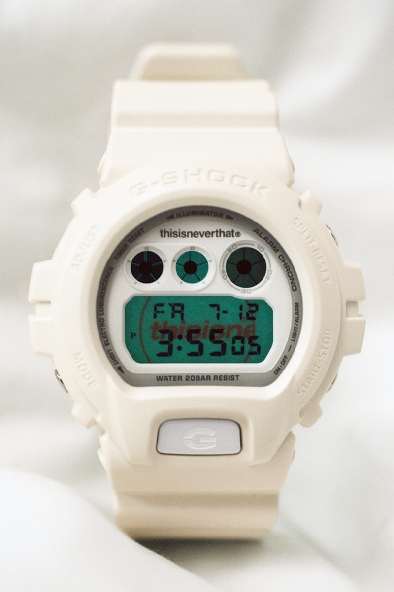ディスイズネバーザットがGショックとのコラボモデルを韓国限定でリリース thisisneverthat g-shock collab items limited korea release info