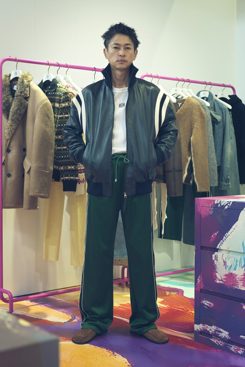 LOEWE が2024年秋冬メンズコレクションのリリースを記念したポップアップを開催　窪塚洋介　ロエベ Richard Hawkins